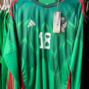 New with tags Mexico Home A Guardado 22-23 jersey large, long sleeve.