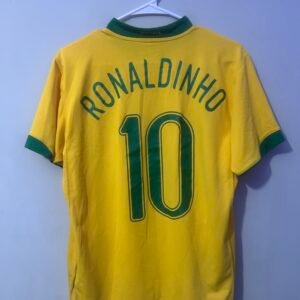 Ronaldinho 2006 Brazil Home Jersey