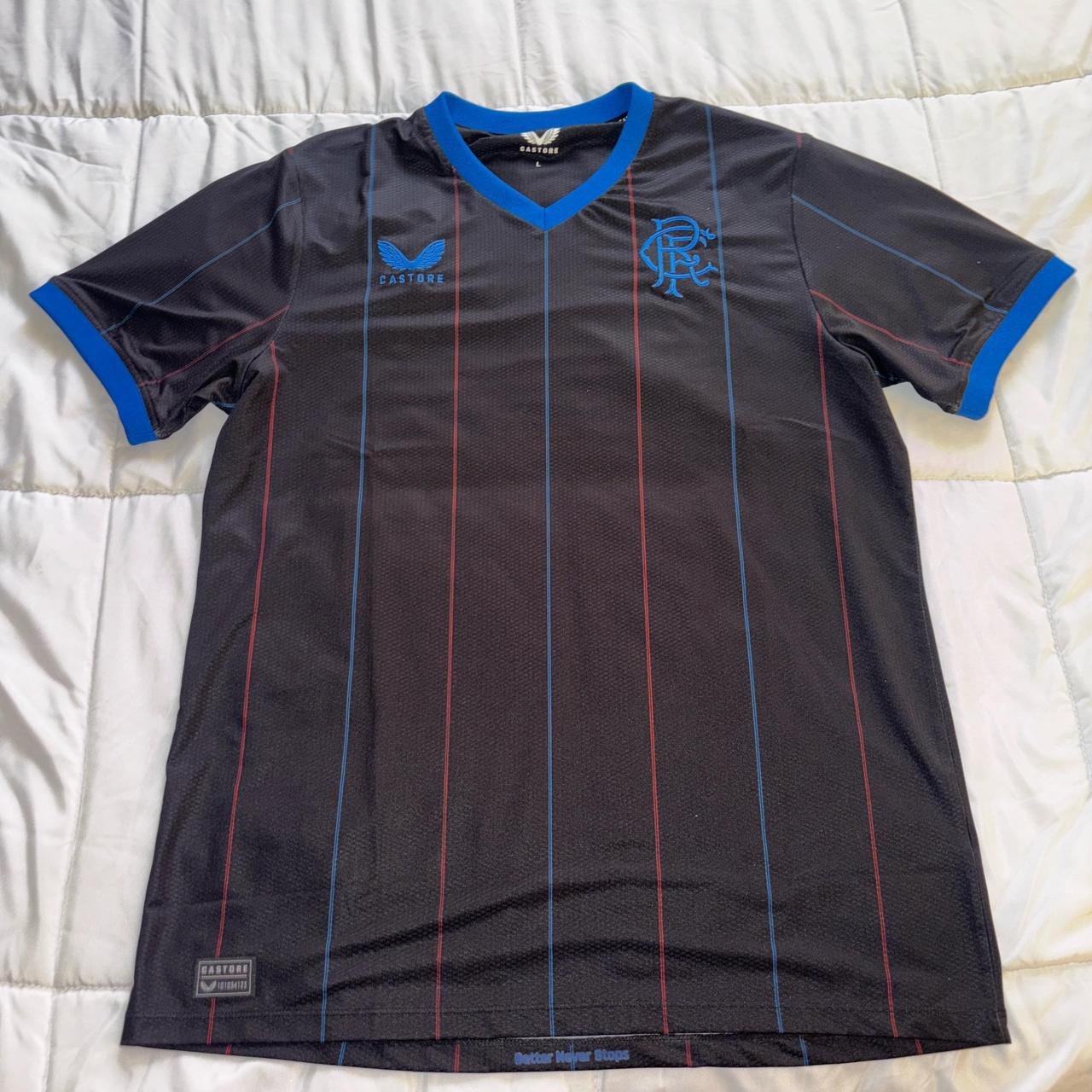 2022-23 Rangers Player Issue Pro Fourth Shirt