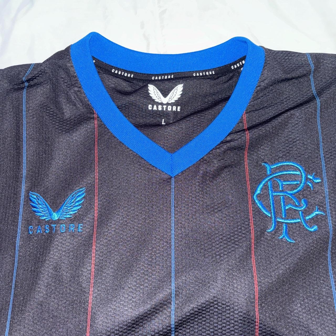 2022-23 Rangers Player Issue Pro Fourth Shirt - Image 4