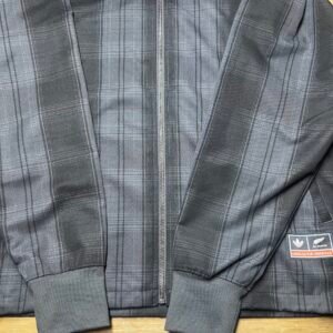 ADIDAS ORIGINALS × ALL BLACKS Plaid Woven Firebird Track Jacket