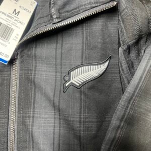 ADIDAS ORIGINALS × ALL BLACKS Plaid Woven Firebird Track Jacket