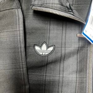ADIDAS ORIGINALS × ALL BLACKS Plaid Woven Firebird Track Jacket