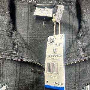 ADIDAS ORIGINALS × ALL BLACKS Plaid Woven Firebird Track Jacket
